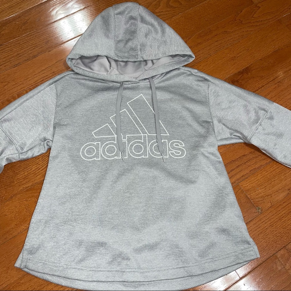 Adidas Light Gray Sweater